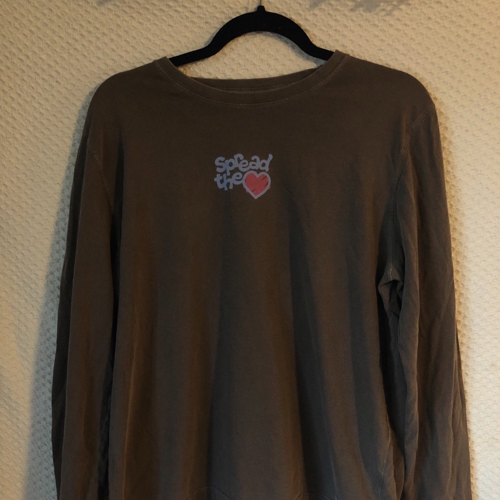 Life Is Good Brown Longsleeve